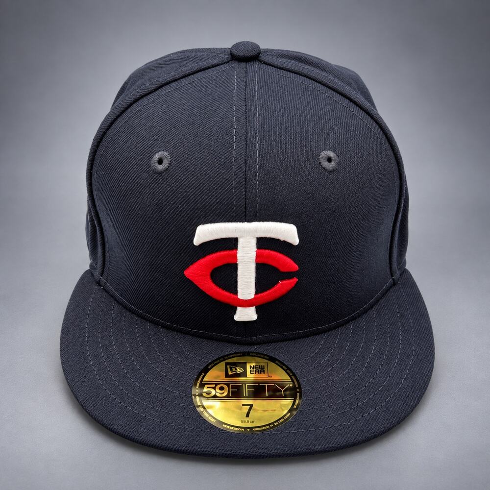 New Era Minnesota Twins — Navy / 1987 World Series Patch - Size 7 (RH-059)